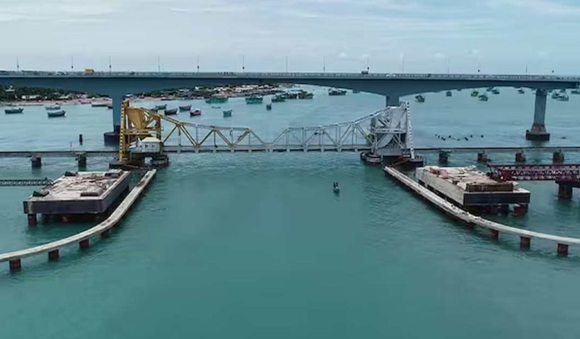 rameswaram Vertical Lift bridge