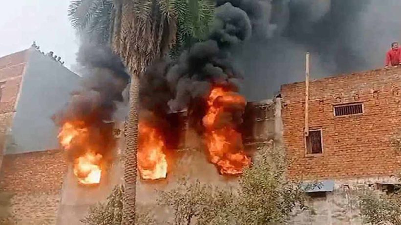 Babugarh Oil Warehouse Fire