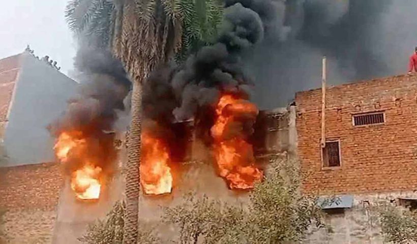 Babugarh Oil Warehouse Fire