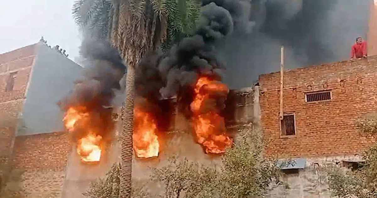 Babugarh Oil Warehouse Fire