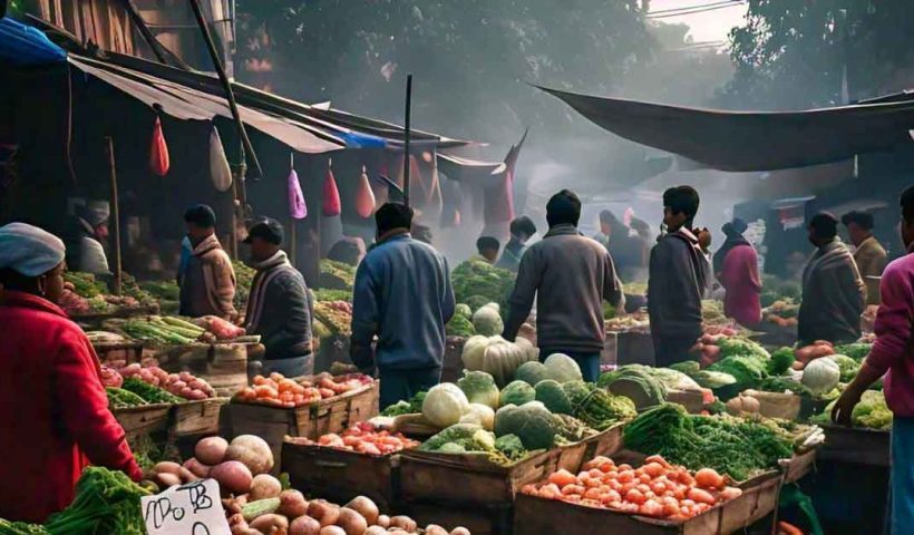 Garlic priced at 413 rupees per kilogram over the weekend, winter Vegetable Price soar, middle class worried.