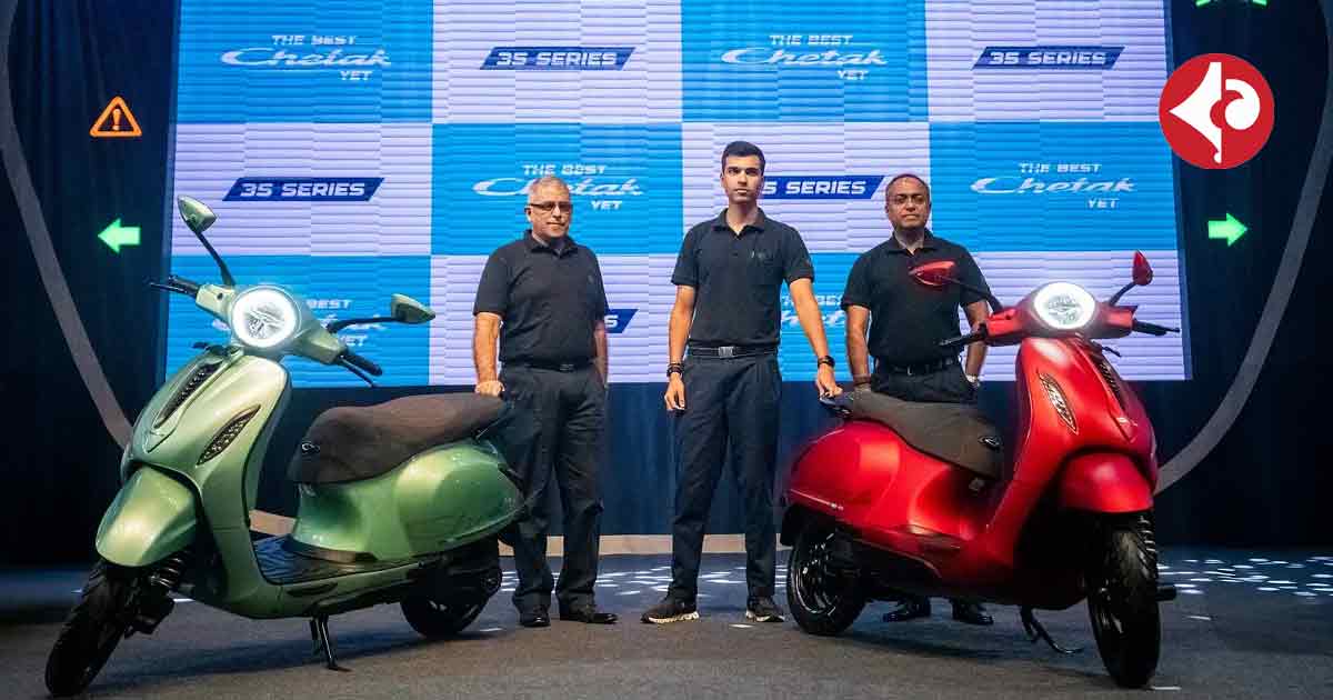 2025 Bajaj Chetak electric scooter launched in India