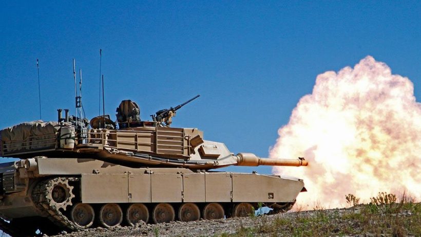 US-made Abrams M1A2 Tank