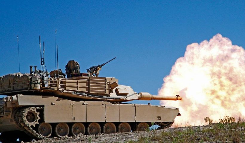 US-made Abrams M1A2 Tank