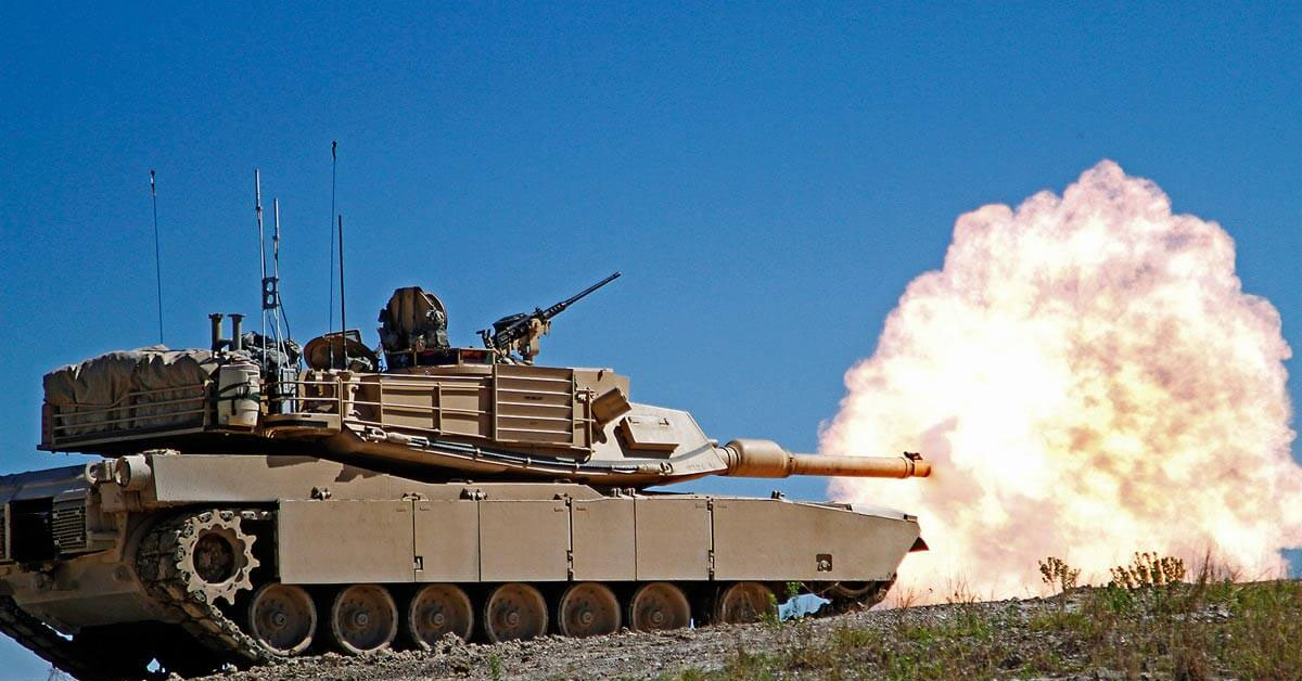 US-made Abrams M1A2 Tank