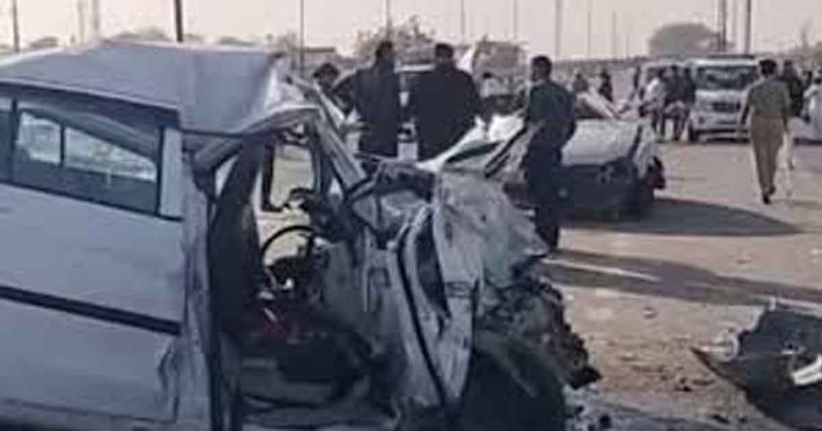 Road accident in Gujrat 7 Killed As Cars Collide In Gujarat, Catches Fire,