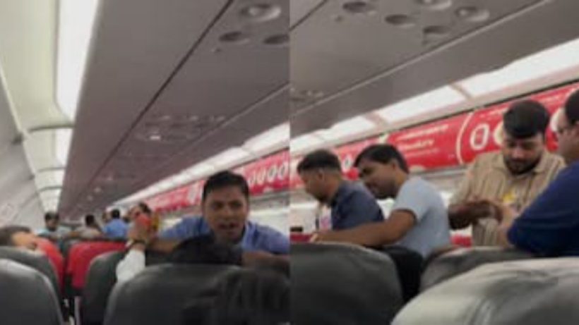 Indian passangers indecipline attitude in Thai Airlines video goes viral