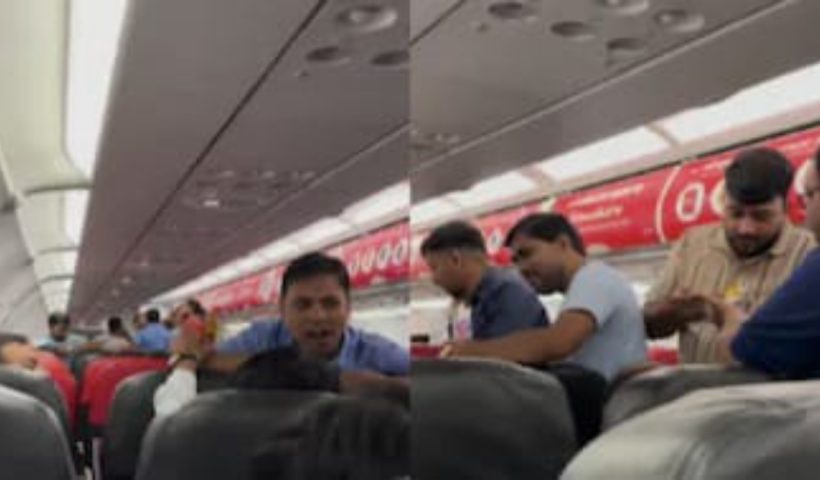 Indian passangers indecipline attitude in Thai Airlines video goes viral