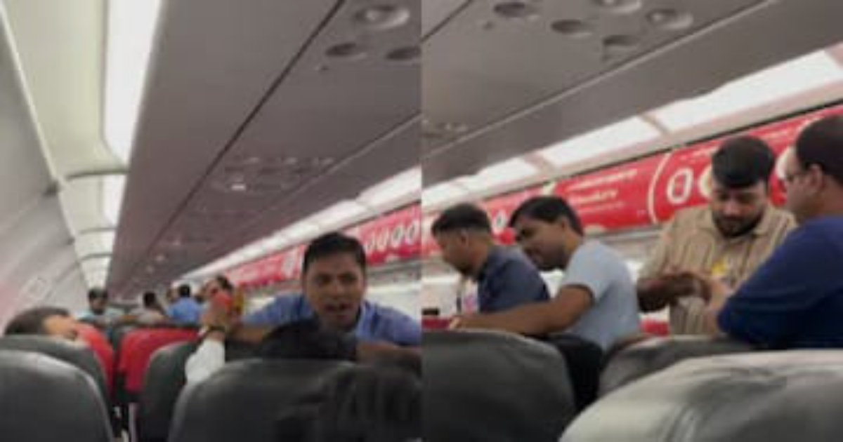 Indian passangers indecipline attitude in Thai Airlines video goes viral