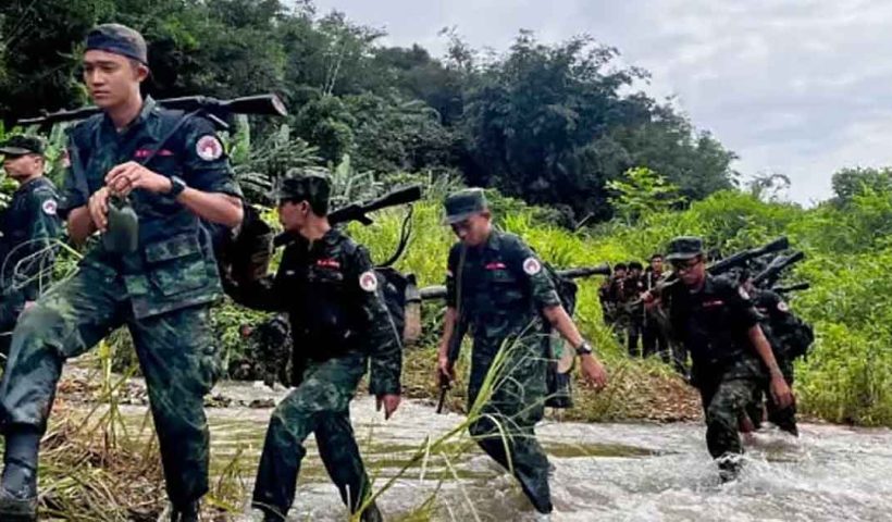 Arakan Army has entered and captured taknuf region of chattogram bangladesh