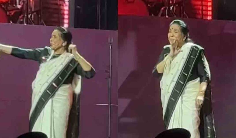 **Asha Bhosle Recreates Vicky Kaushal's ‘Tauba Tauba’ Hook Step at 91 During Dubai Show**