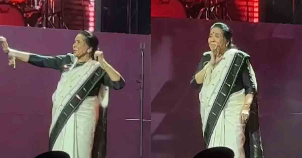 **Asha Bhosle Recreates Vicky Kaushal's ‘Tauba Tauba’ Hook Step at 91 During Dubai Show**