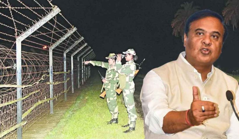 Assam CM Himanta Biswa Sarma announces strict measures to curb infiltration along the Indo-Bangladesh border