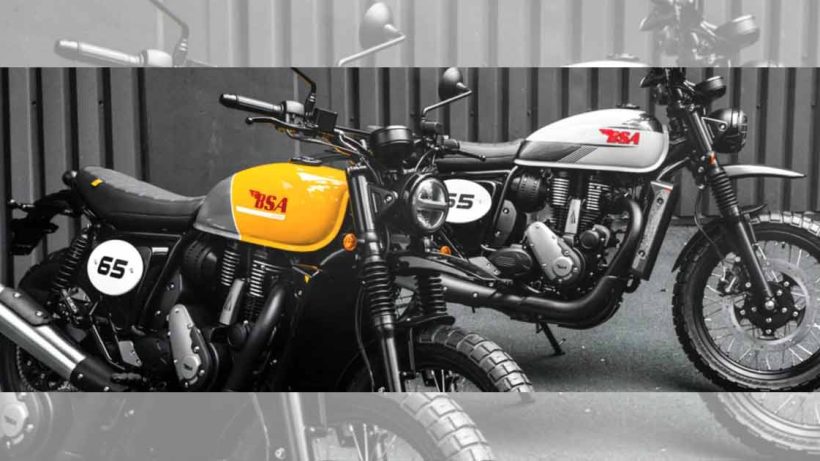 BSA B65 Scrambler likely to be launched in India