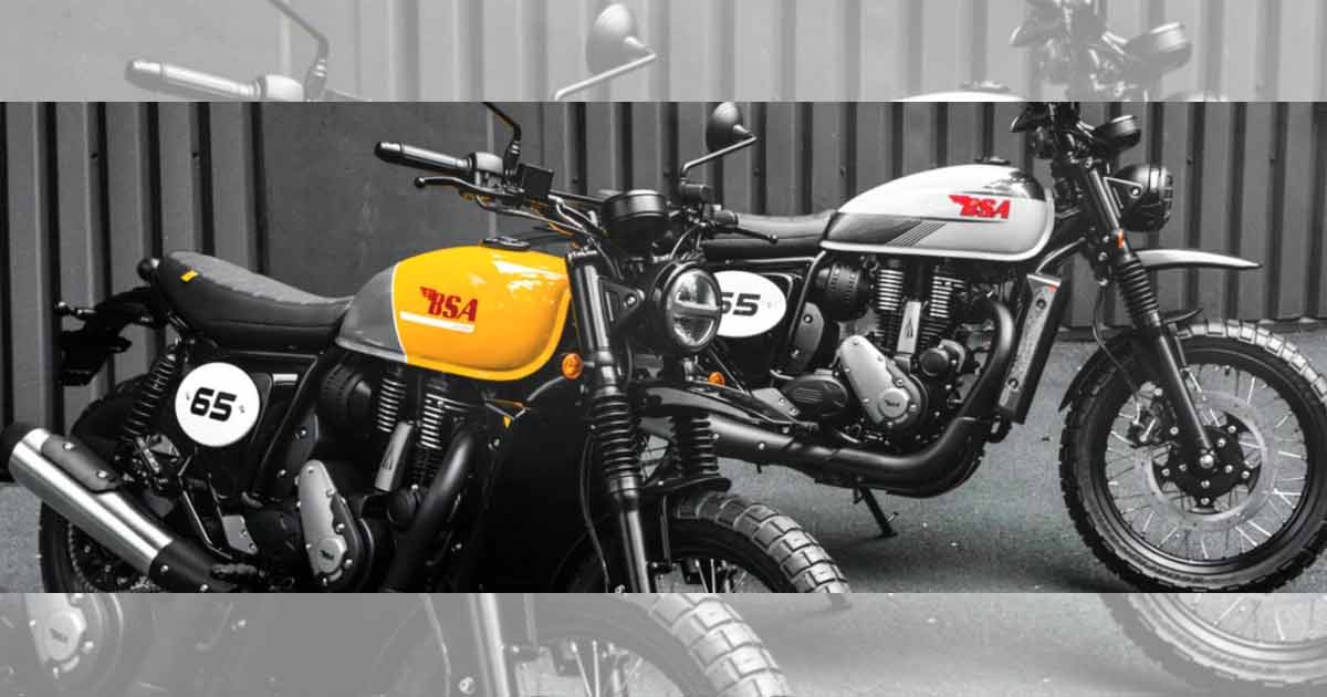 BSA B65 Scrambler likely to be launched in India