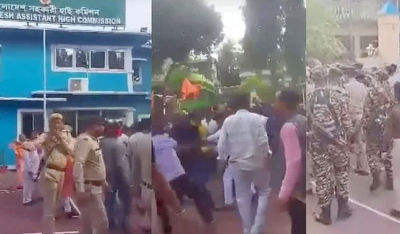 Embassy attack in BJP-ruled Tripura