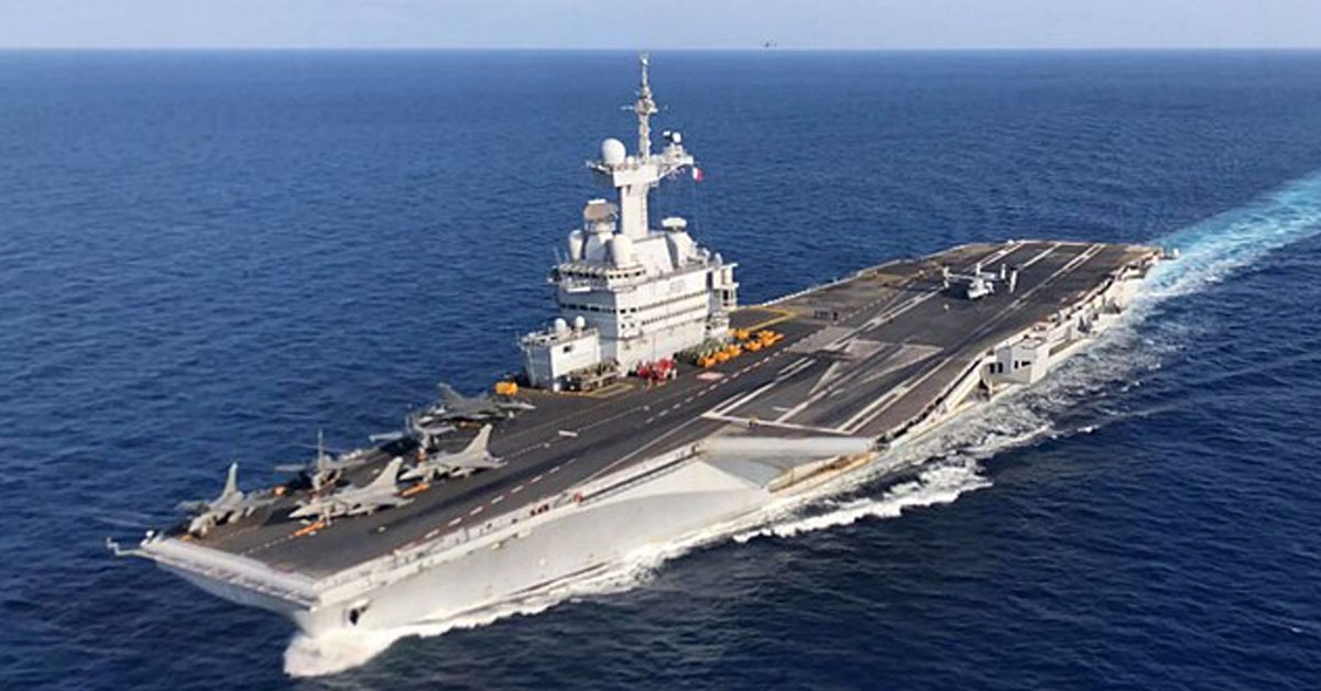 French Aircraft Carrier Charles de Gaulle