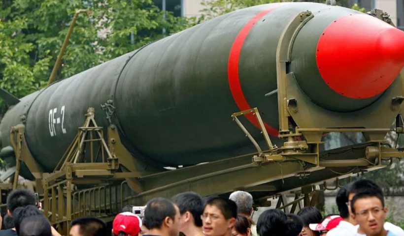 Representative image of Chinese nuclear weapon