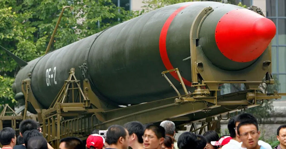 Representative image of Chinese nuclear weapon