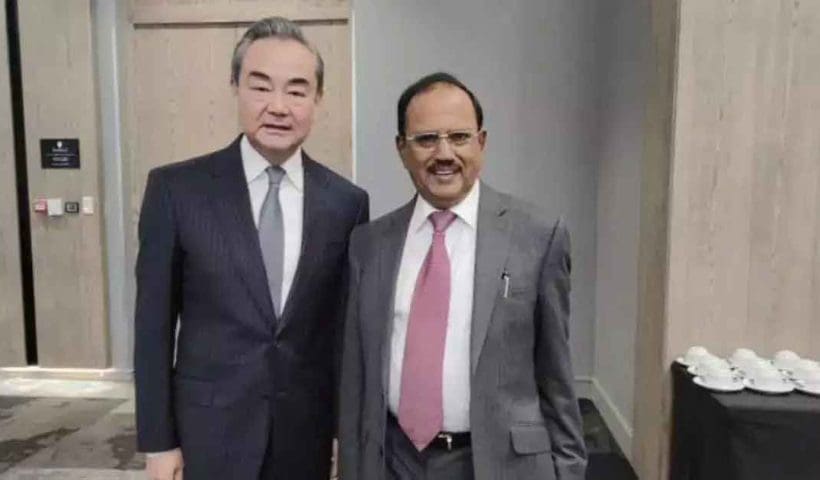Ajit Doval visits to China discuissed Lac disengadgement issues
