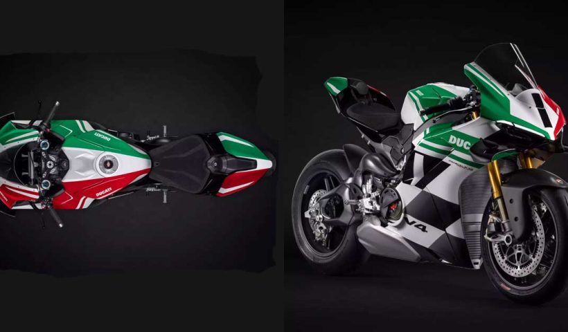 Ducati Panigale V4 Tricolore unveiled