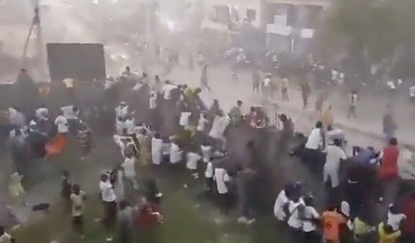 Guinea stadium clash