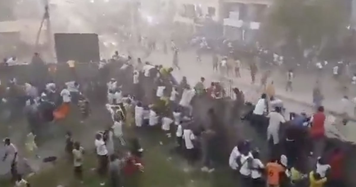 Guinea stadium clash