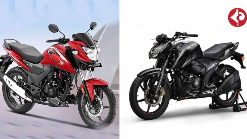 Honda SP 160 vs TVS Apache RTR 160