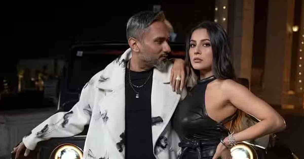 "Honey Singh Unveils New Song 'Shishe Wali Chunni' Featuring Shehnaaz Gill, Shares First Look"