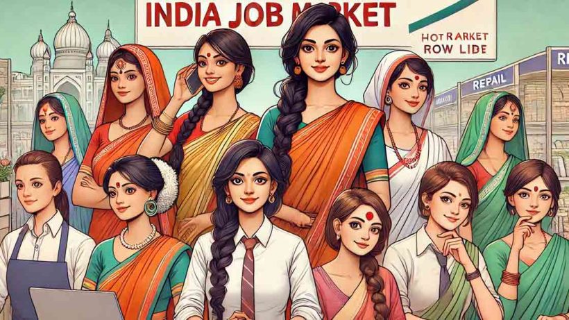 India Job Market Grow IT, Retail, Bengali hot womens