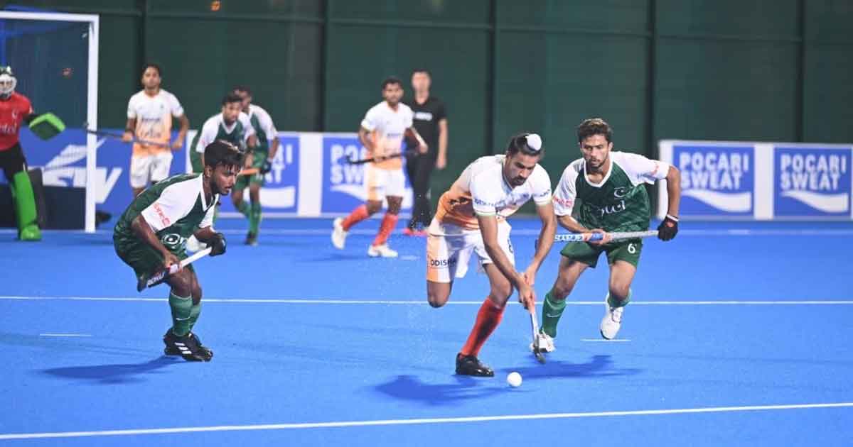 India Triumphs Over Pakistan 5-3 to Win Junior Asia Cup 2024, Securing Hat-Trick of Titles