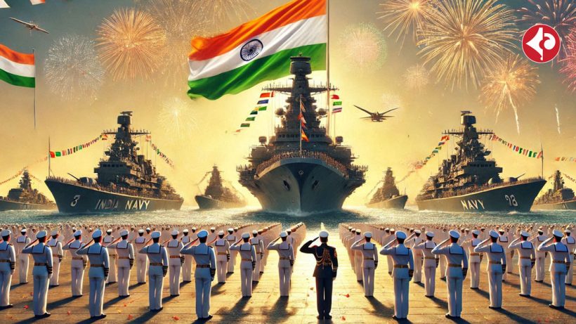 AI picture, Indian Navy Day 2024