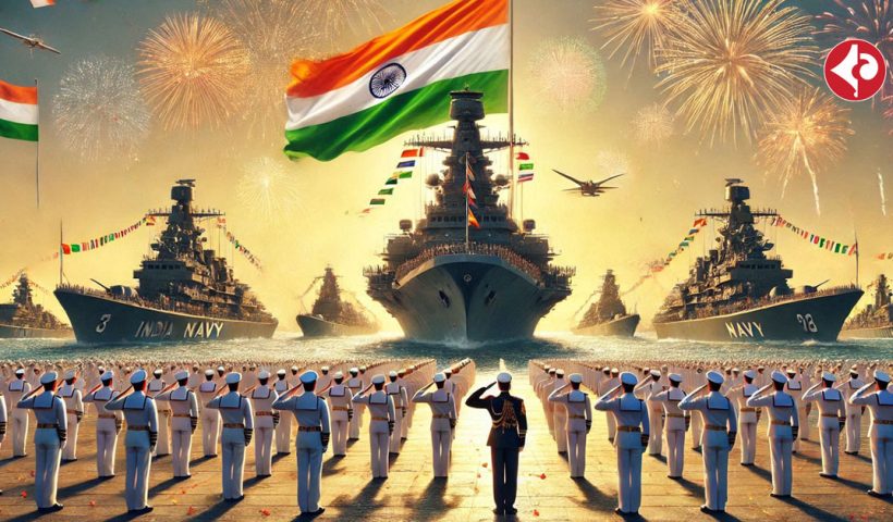 AI picture, Indian Navy Day 2024