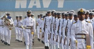 Indian Navy officers