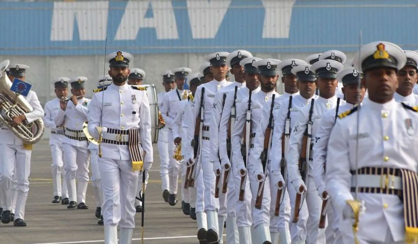 Indian Navy officers