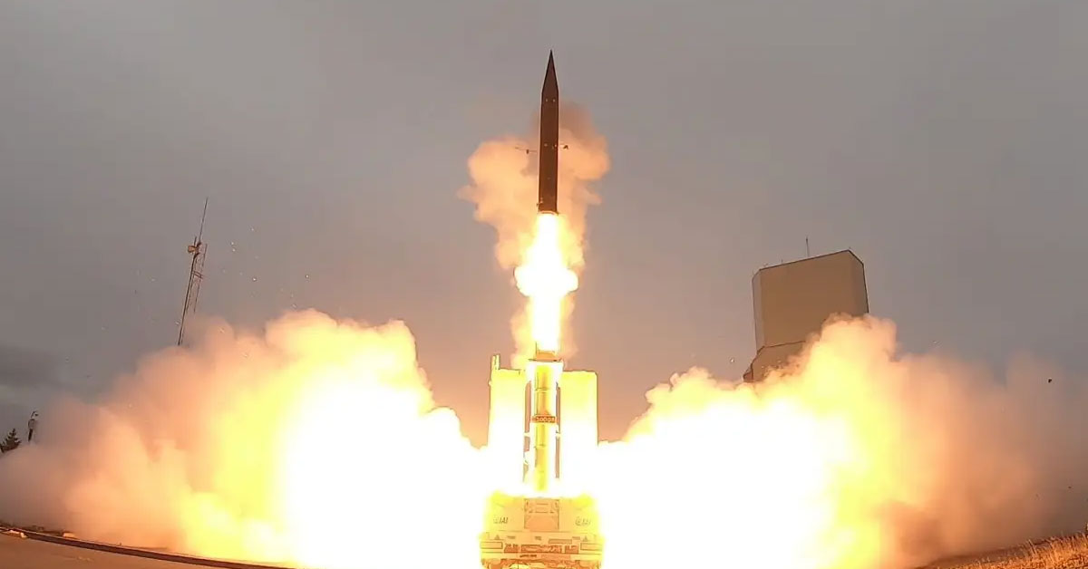 Israel Arrow-3 missile