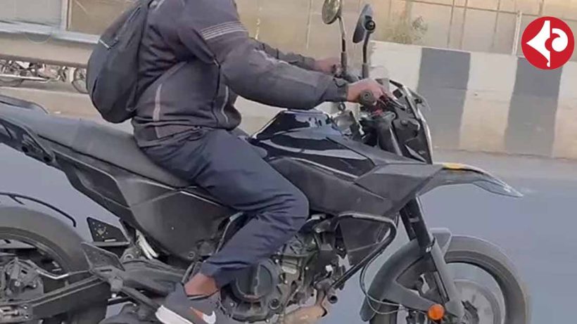 KTM 390 SMC R spied testing in India