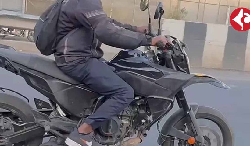 KTM 390 SMC R spied testing in India