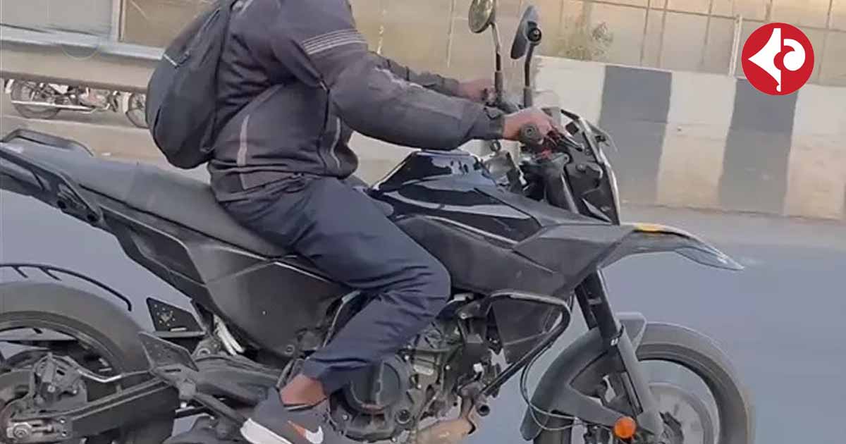 KTM 390 SMC R spied testing in India