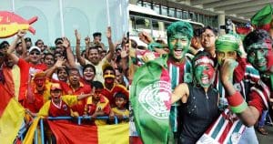 ISL Kolkata Derby between East Bengal FC vs Mohun Bagan SG