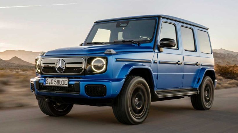 Mercedes G-Wagon electric SUV to launch in India