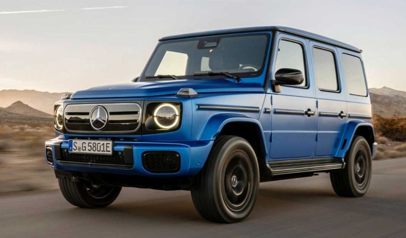 Mercedes G-Wagon electric SUV to launch in India