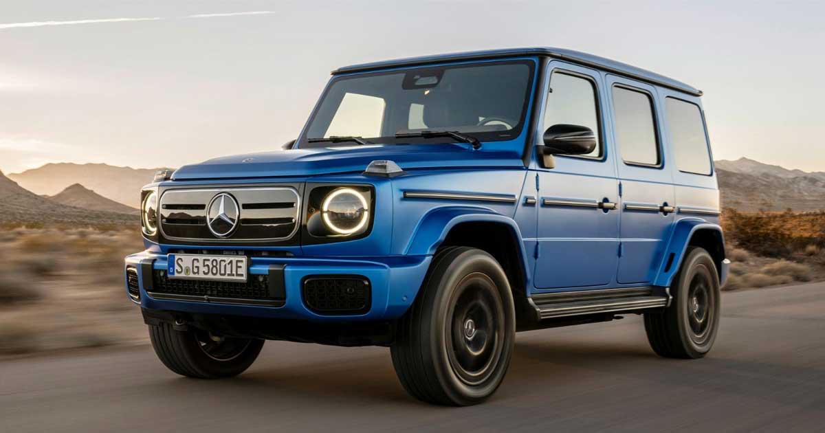 Mercedes G-Wagon electric SUV to launch in India