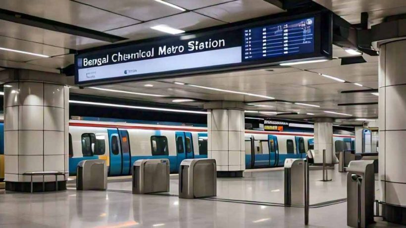 Metro Station Booking Counter