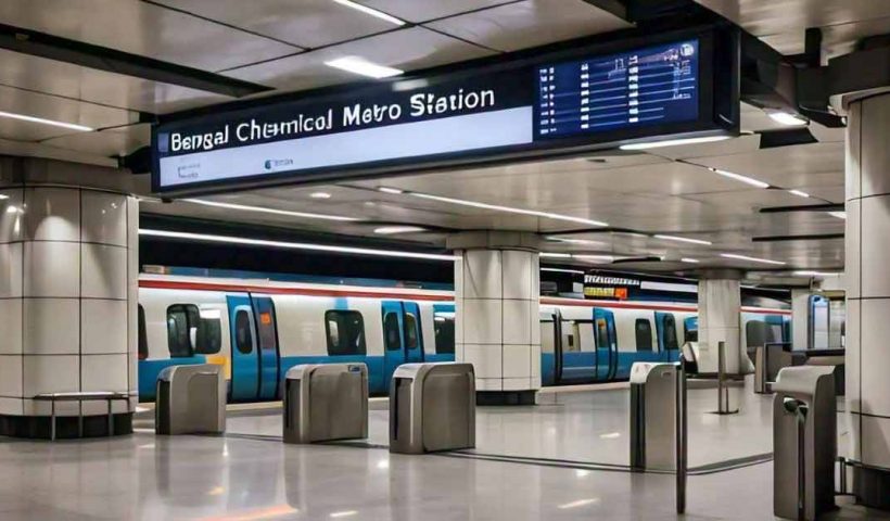 Metro Station Booking Counter