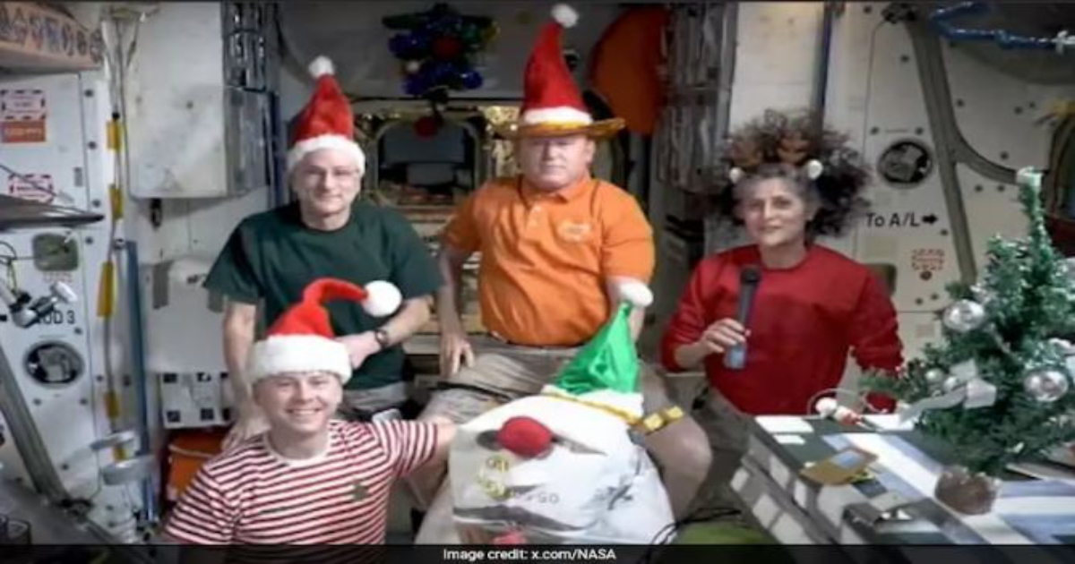 Sunita Williams' Christmas Video Sparks controversy, NASA Responds on 'Conspiracy theory'