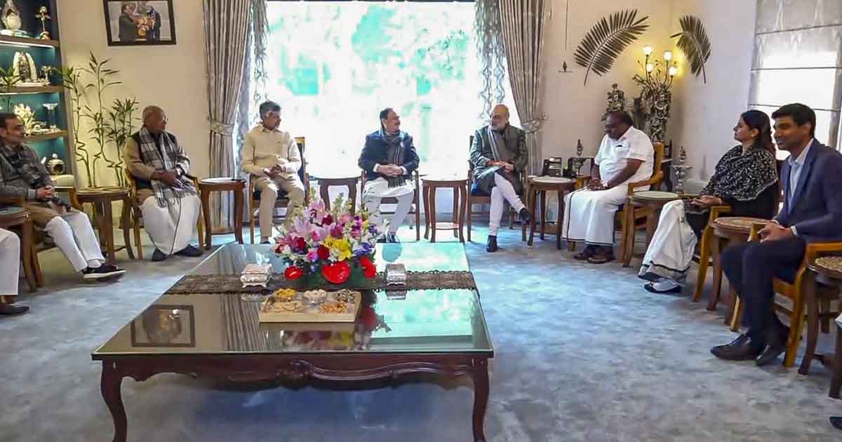 NDA meeting in new Delhi for future plan