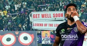 Odisha FC Fans Rally Behind Roy Krishna's Recovery with Heartfelt Support Amid ACL Injury