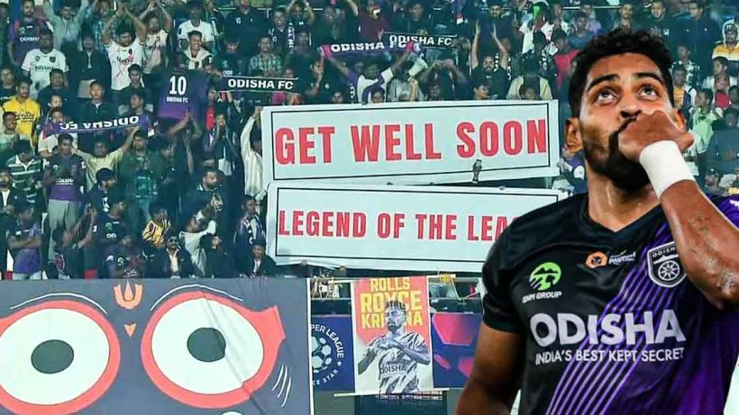 Odisha FC Fans Rally Behind Roy Krishna's Recovery with Heartfelt Support Amid ACL Injury