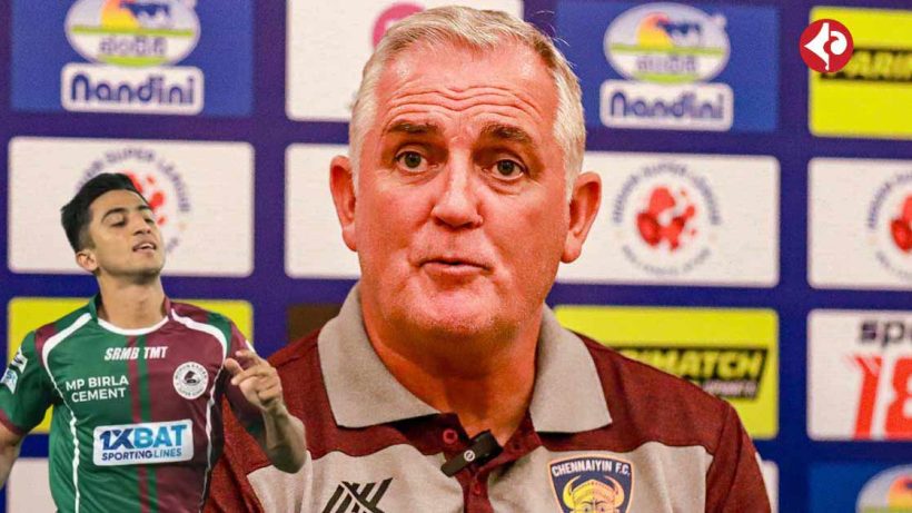 Owen Coyle praise to Kiyan Nassiri before East Bengal FC match in ISL